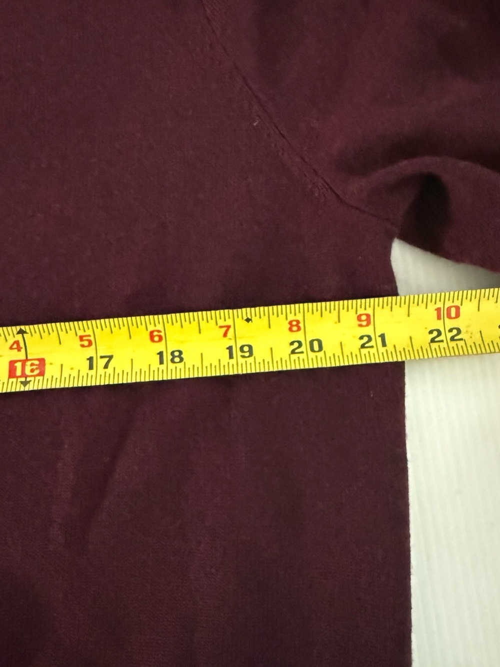 Polo Ralph Lauren Mens XL Burgundy Merino Wool V-Neck Sweater Pony Logo - Picture 5 of 7